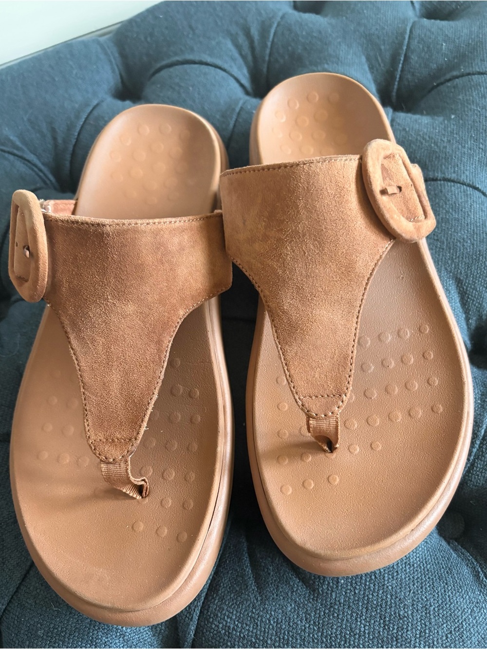 *Vionic* Women's Activate RECOVERY Argan Brown Sandals Size 10 M